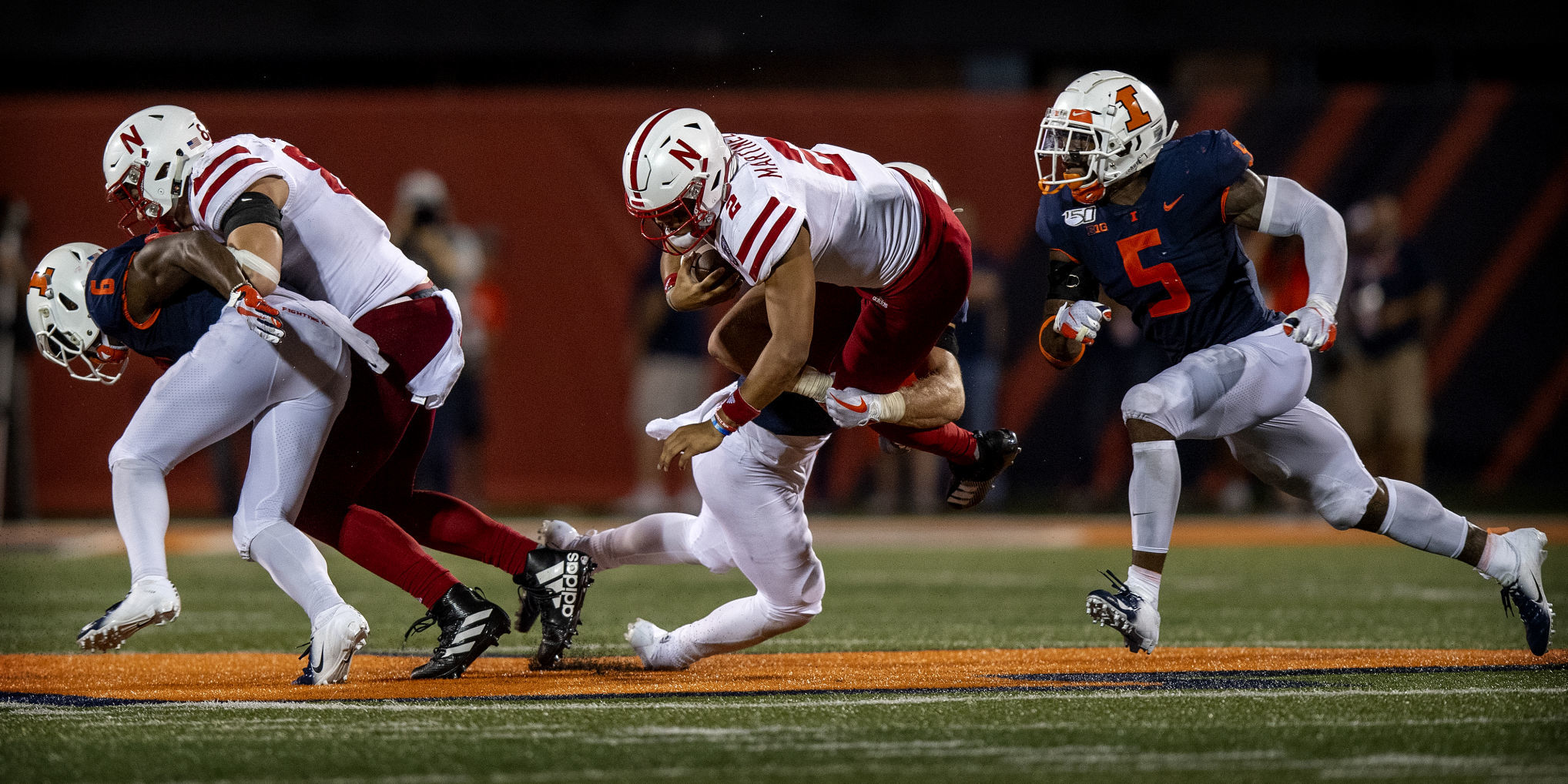 Nebraska vs. Illinois, 9.21